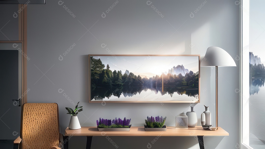 Linda Casa decorada.