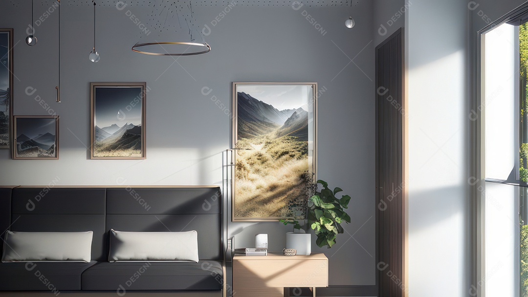 Linda Casa decorada.