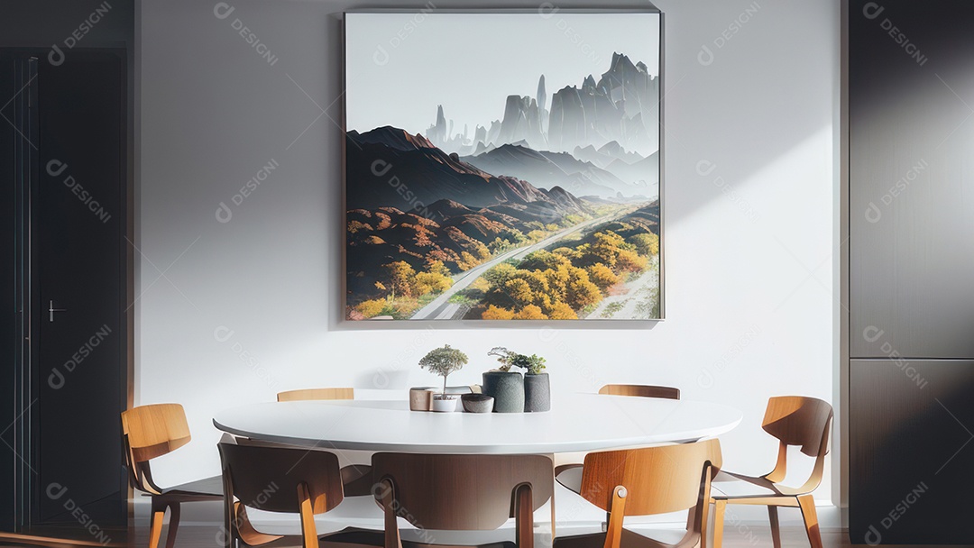 Linda Casa decorada.