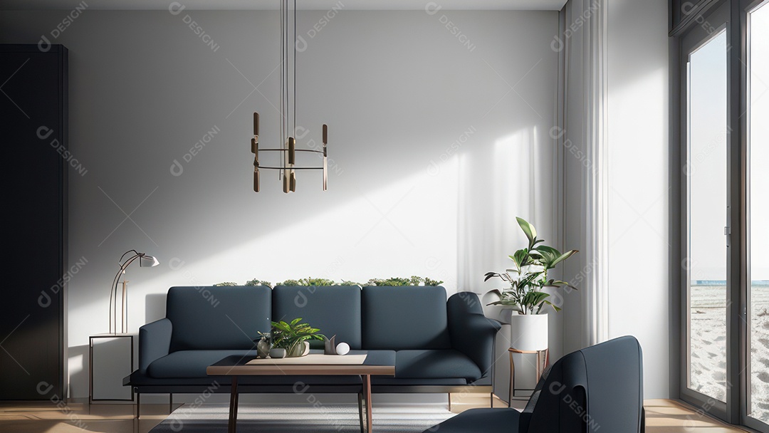 Casa decorada apartamento.