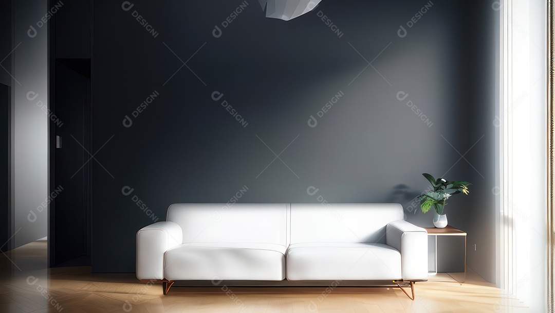 Casa decorada apartamento.