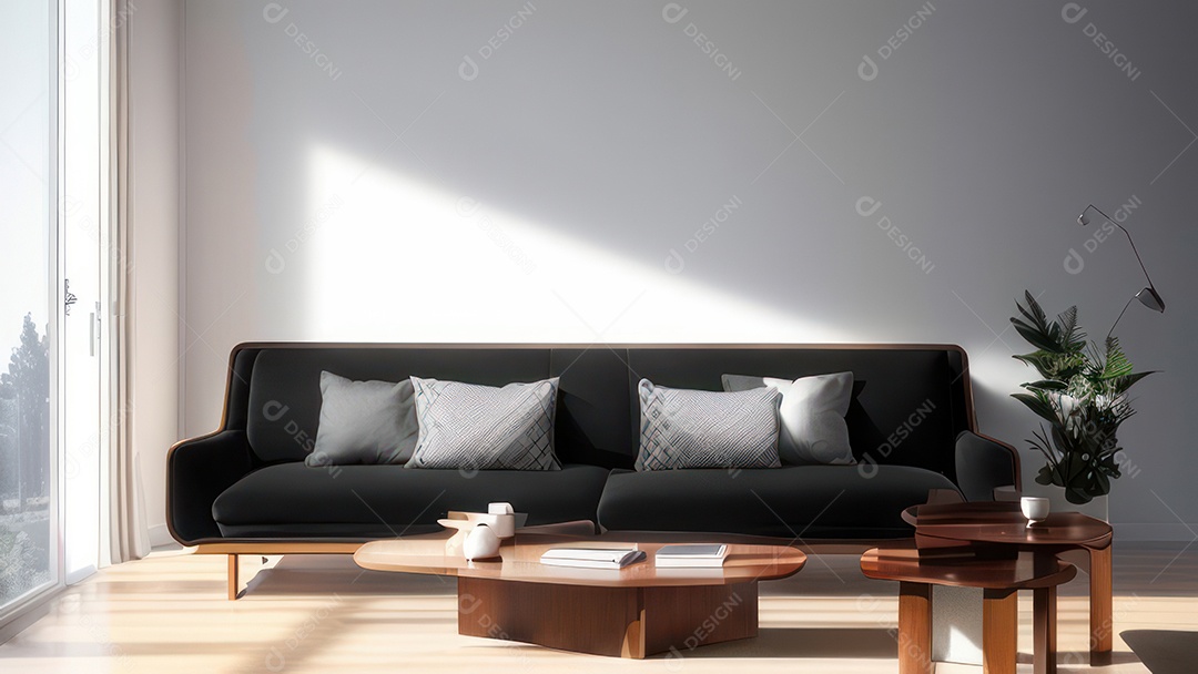 Casa decorada apartamento.