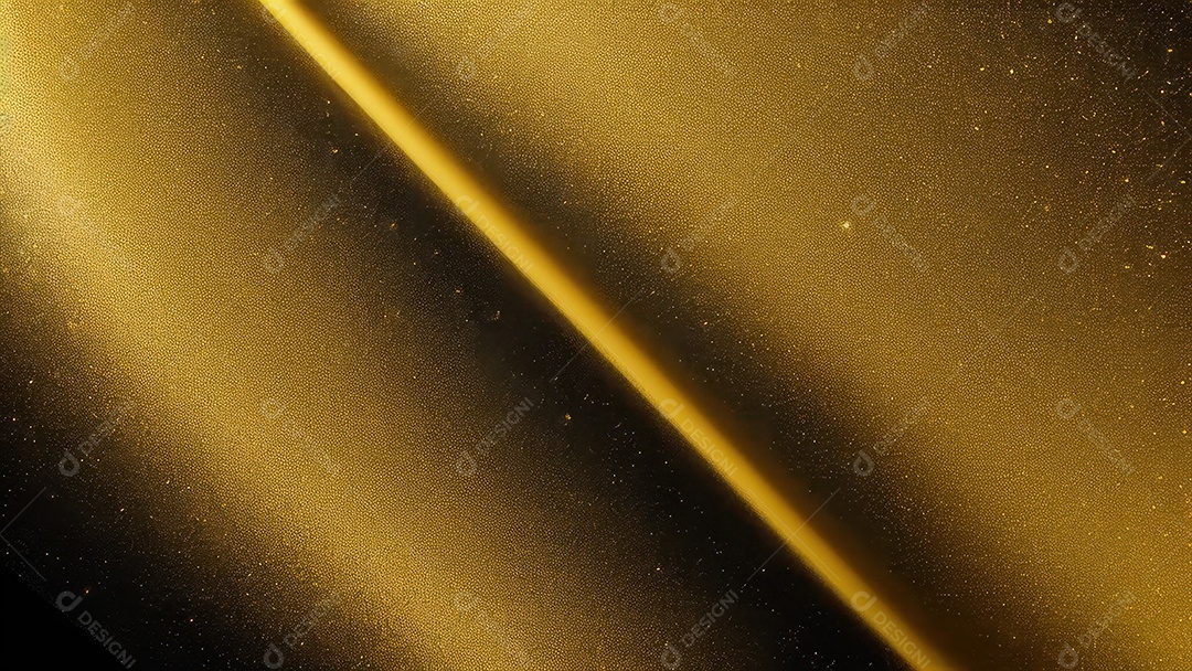 Formas abstratas douradas.