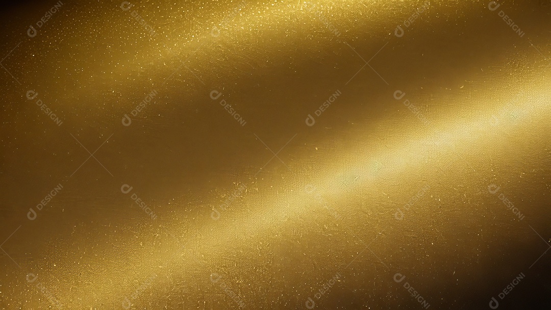 Formas abstratas douradas.