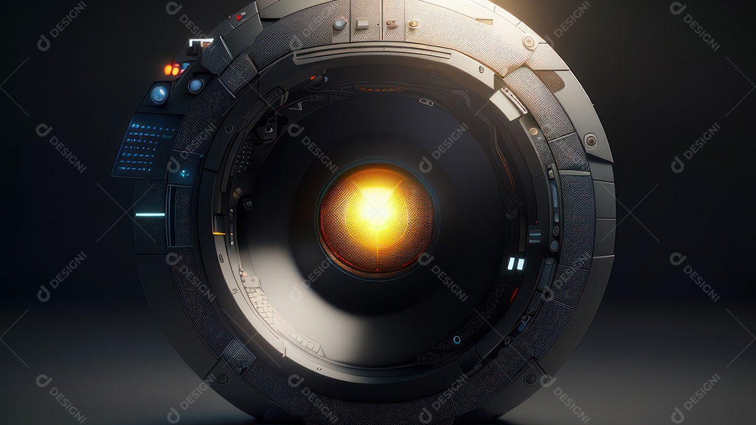 Imagem realista de portal.