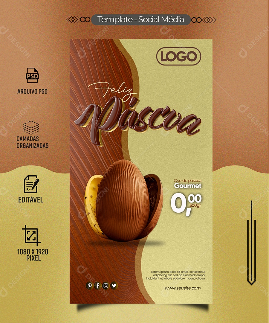 Happy Easter Offers Come Check Out Editable Social Media PSD