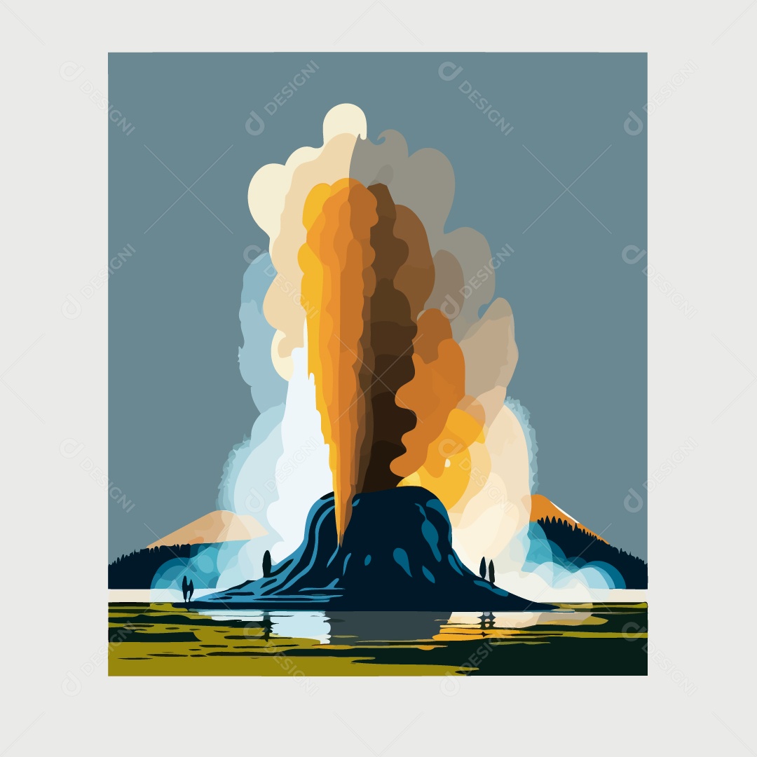 Ilustração Vetorial Dia Mundial da Água Vetor EPS Editável