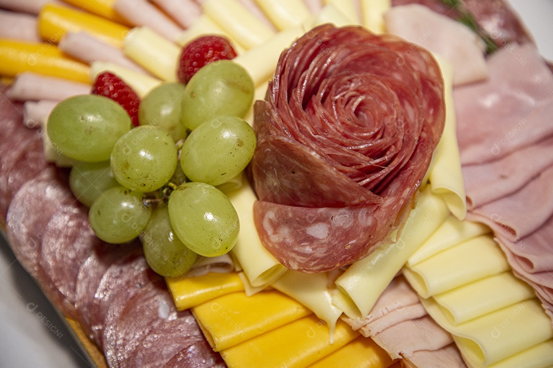 Mesa de um café da manhã