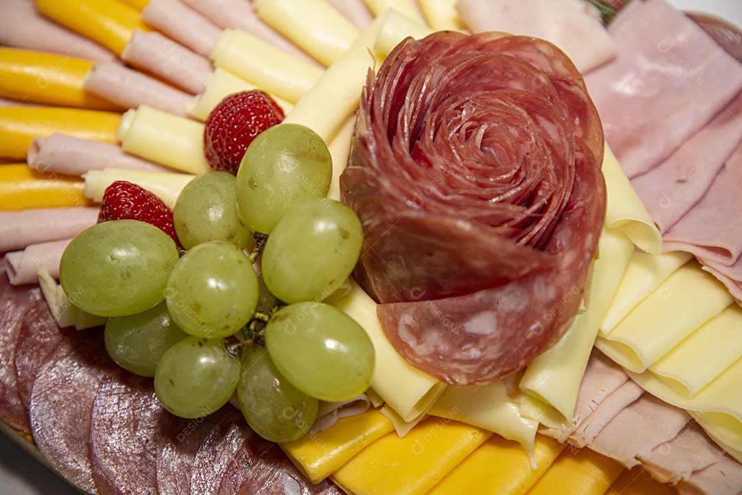 Mesa de um café da manhã