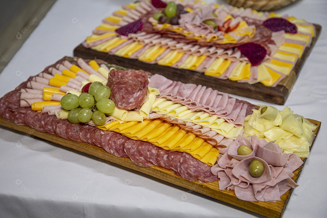 Mesa de um café da manhã