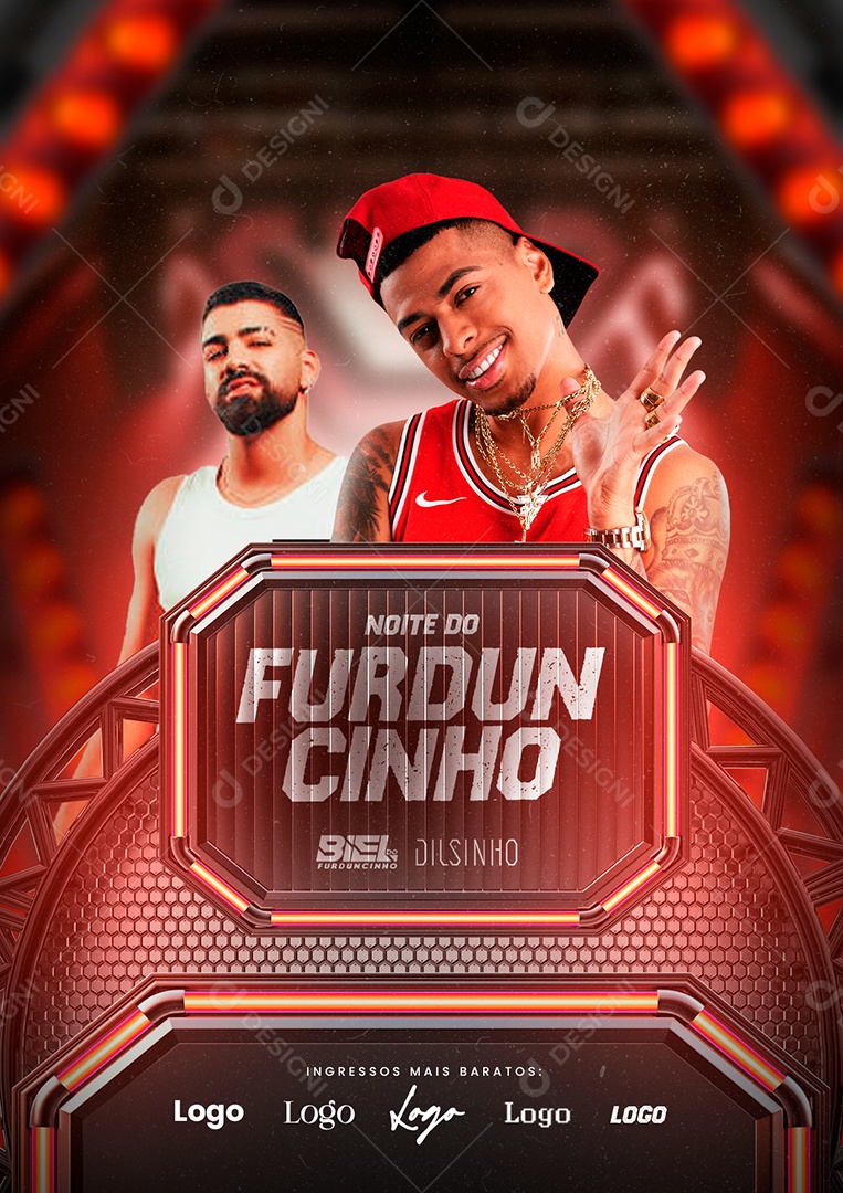 Noite Do Furduncinho Flyer Biel Do Furduncinho Dilsinho Social Media PSD Editável