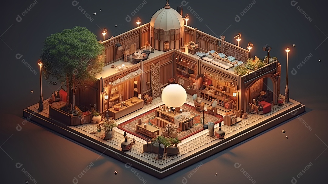 Ramadã O nono mês do calendário islâmico Observado pelos muçulmanos em todo o mundo como Um mês de oração em jejum repercute na sociedade Mês que comemora os primeiros versos do Profeta Muhammad.