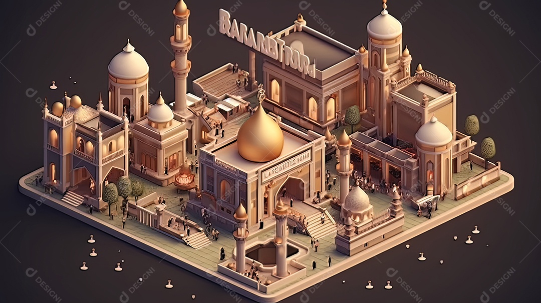 Ramadã O nono mês do calendário islâmico Observado pelos muçulmanos em todo o mundo como Um mês de oração em jejum repercute na sociedade Mês que comemora os primeiros versos do Profeta Muhammad.