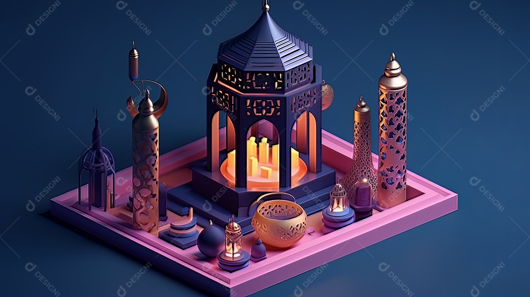 Ramadã O nono mês do calendário islâmico Observado pelos muçulmanos em todo o mundo como Um mês de oração em jejum repercute na sociedade Mês que comemora os primeiros versos do Profeta Muhammad.