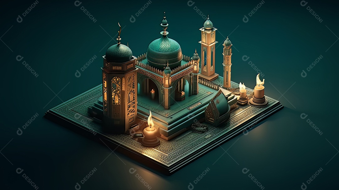 Ramadã O nono mês do calendário islâmico Observado pelos muçulmanos em todo o mundo como Um mês de oração em jejum repercute na sociedade Mês que comemora os primeiros versos do Profeta Muhammad.