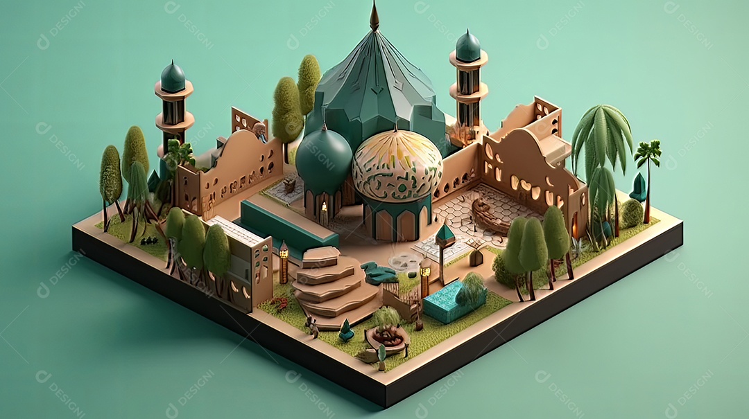 Ramadã O nono mês do calendário islâmico Observado pelos muçulmanos em todo o mundo como Um mês de oração em jejum repercute na sociedade Mês que comemora os primeiros versos do Profeta Muhammad.