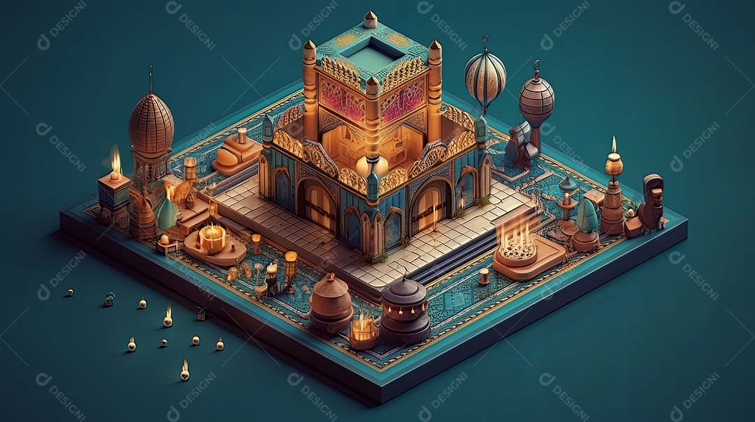 Ramadã O nono mês do calendário islâmico Observado pelos muçulmanos em todo o mundo como Um mês de oração em jejum repercute na sociedade Mês que comemora os primeiros versos do Profeta Muhammad.