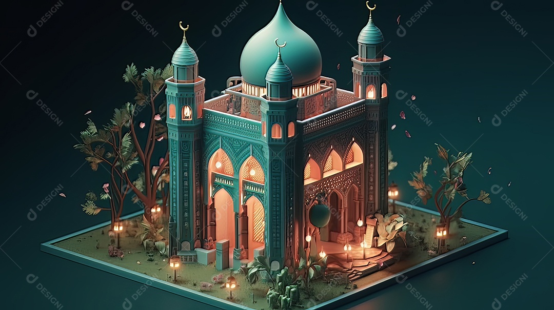 Ramadã O nono mês do calendário islâmico Observado pelos muçulmanos em todo o mundo como Um mês de oração em jejum repercute na sociedade Mês que comemora os primeiros versos do Profeta Muhammad.