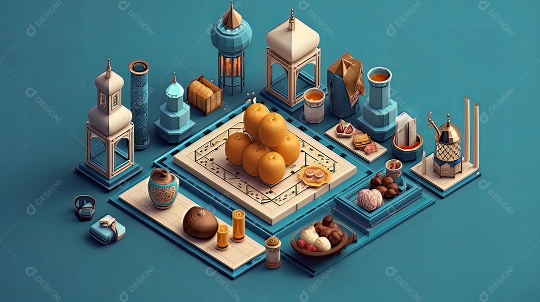 Ramadã O nono mês do calendário islâmico Observado pelos muçulmanos em todo o mundo como Um mês de oração em jejum repercute na sociedade Mês que comemora os primeiros versos do Profeta Muhammad.