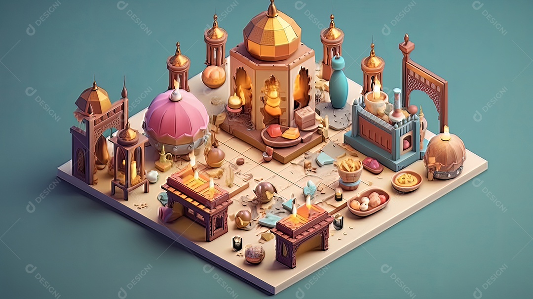 Ramadã O nono mês do calendário islâmico Observado pelos muçulmanos em todo o mundo como Um mês de oração em jejum repercute na sociedade Mês que comemora os primeiros versos do Profeta Muhammad.