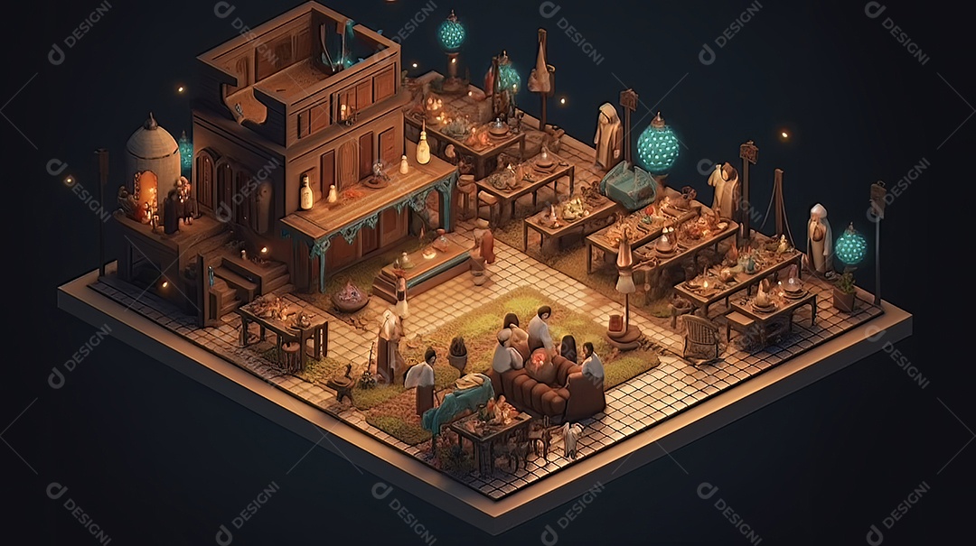 Ramadã O nono mês do calendário islâmico Observado pelos muçulmanos em todo o mundo como Um mês de oração em jejum repercute na sociedade Mês que comemora os primeiros versos do Profeta Muhammad.