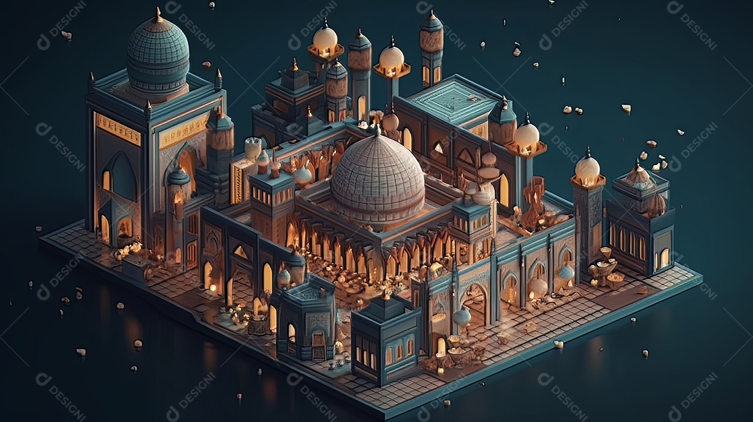 Ramadã O nono mês do calendário islâmico Observado pelos muçulmanos em todo o mundo como Um mês de oração em jejum repercute na sociedade Mês que comemora os primeiros versos do Profeta Muhammad.