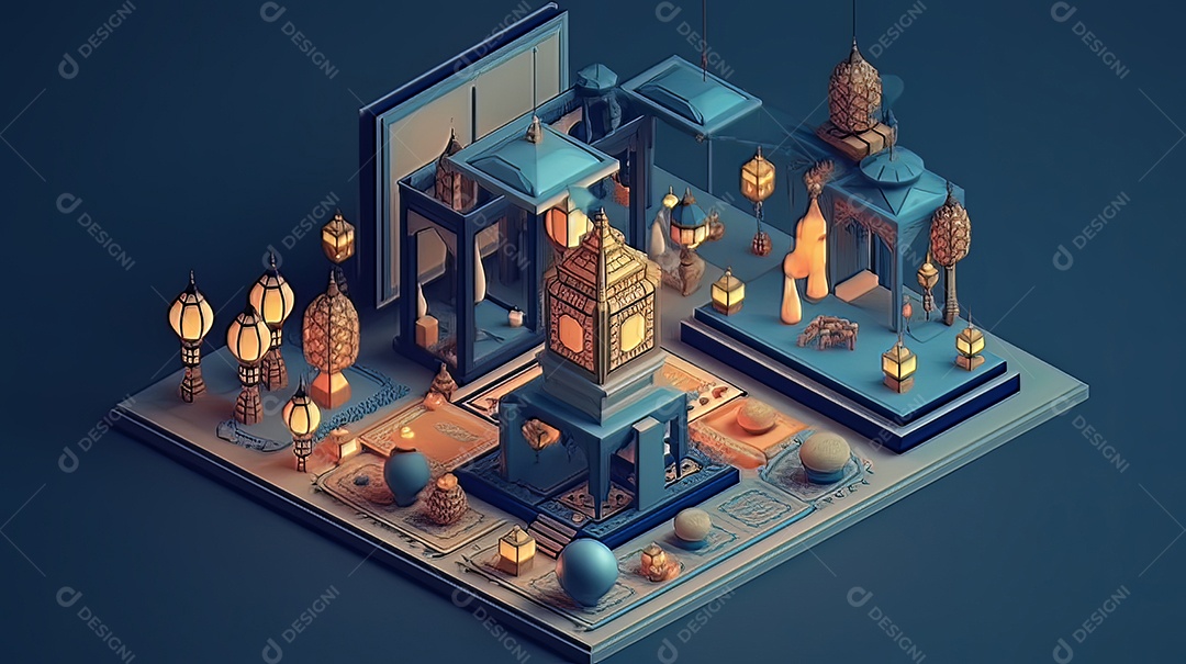 Ramadã O nono mês do calendário islâmico Observado pelos muçulmanos em todo o mundo como Um mês de oração em jejum repercute na sociedade Mês que comemora os primeiros versos do Profeta Muhammad.