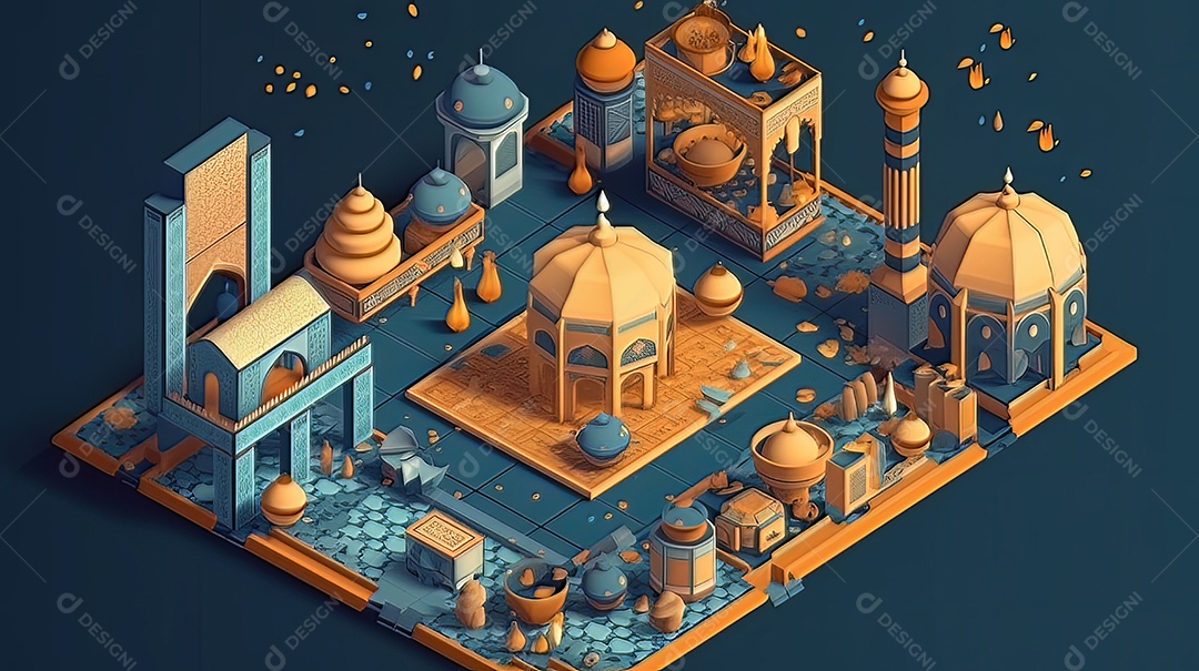 Ramadã O nono mês do calendário islâmico Observado pelos muçulmanos em todo o mundo como Um mês de oração em jejum repercute na sociedade Mês que comemora os primeiros versos do Profeta Muhammad.