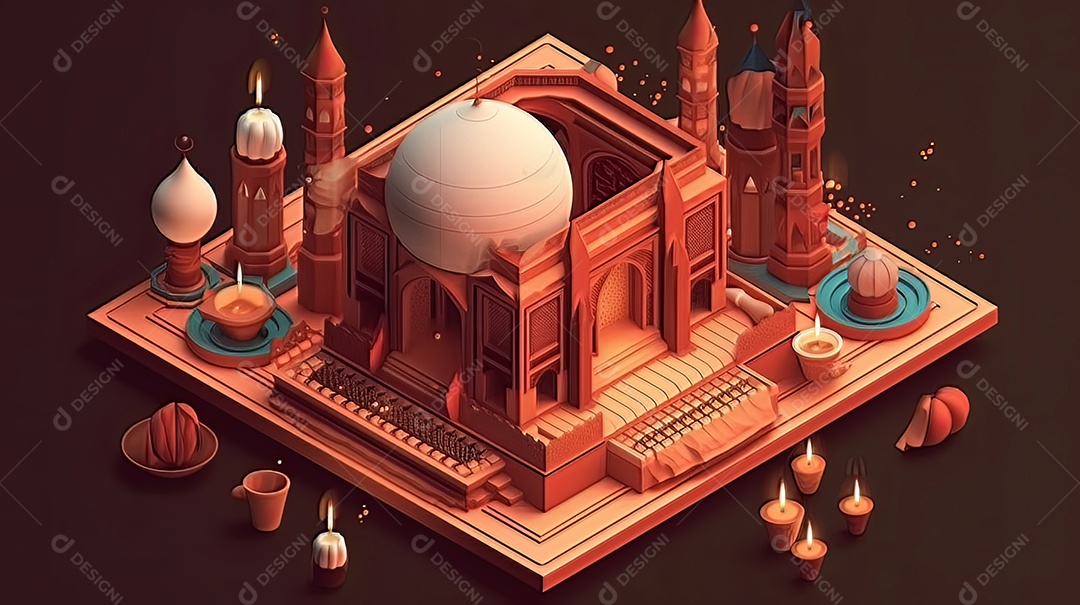 Ramadã O nono mês do calendário islâmico Observado pelos muçulmanos em todo o mundo como Um mês de oração em jejum repercute na sociedade Mês que comemora os primeiros versos do Profeta Muhammad.