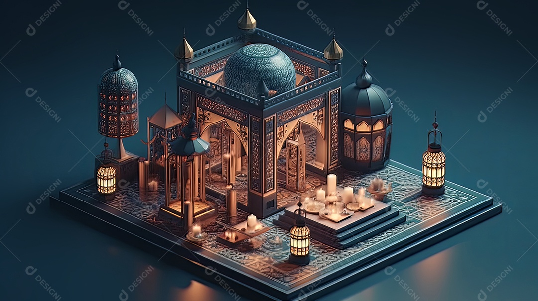 Ramadã O nono mês do calendário islâmico Observado pelos muçulmanos em todo o mundo como Um mês de oração em jejum repercute na sociedade Mês que comemora os primeiros versos do Profeta Muhammad.