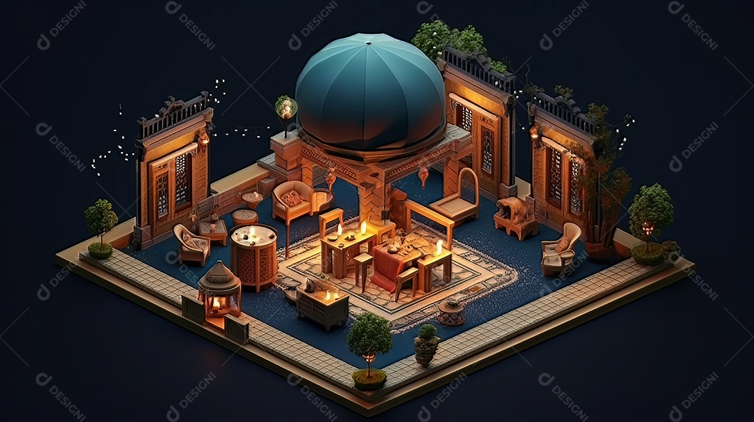 Ramadã O nono mês do calendário islâmico Observado pelos muçulmanos em todo o mundo como Um mês de oração em jejum repercute na sociedade Mês que comemora os primeiros versos do Profeta Muhammad.