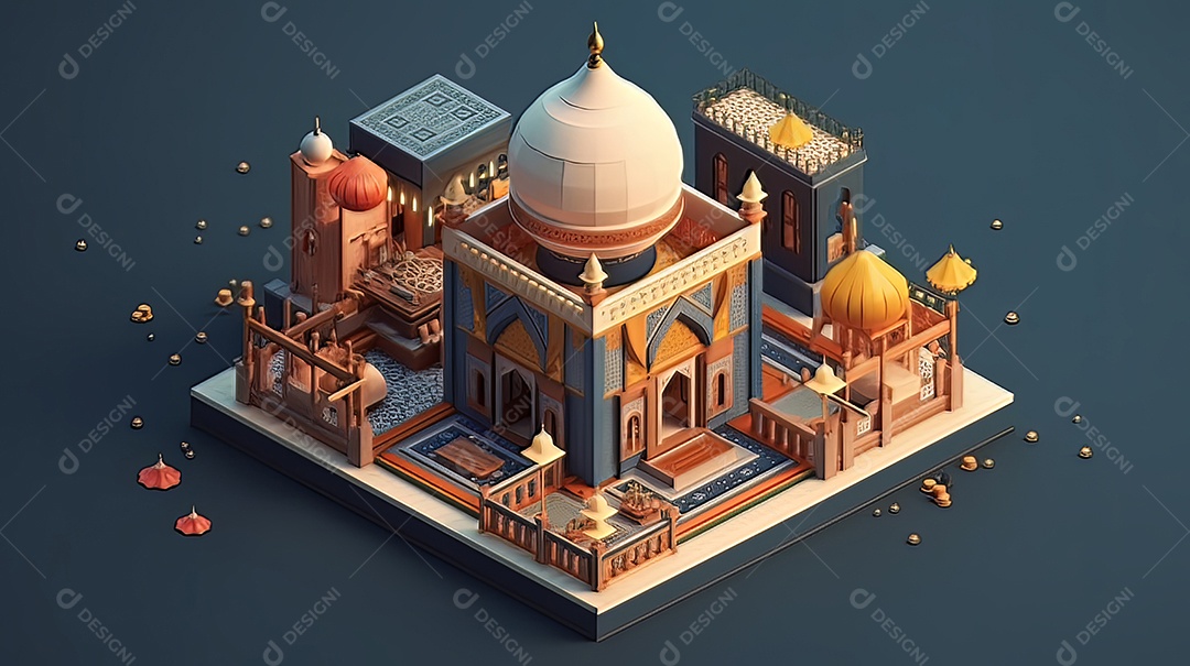 Ramadã O nono mês do calendário islâmico Observado pelos muçulmanos em todo o mundo como Um mês de oração em jejum repercute na sociedade Mês que comemora os primeiros versos do Profeta Muhammad.