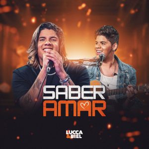 Flyer Saber Amar Lucca e Biel Social Media PSD Editável