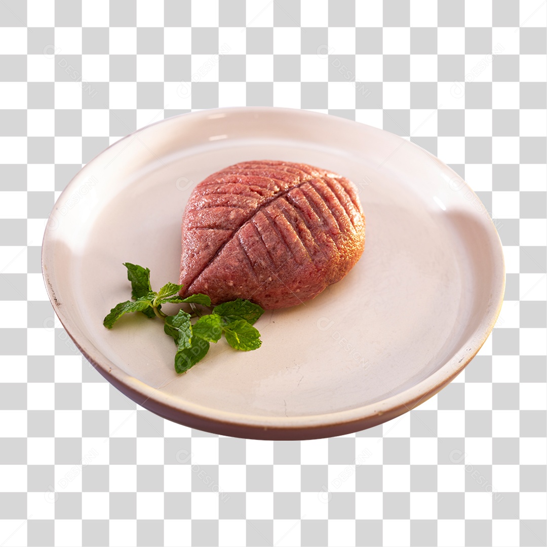 Prato com Carne PNG Transparente