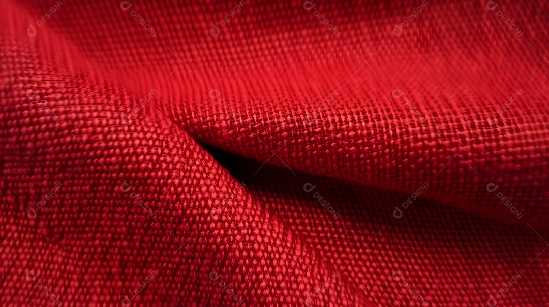Textura de pano vermelho