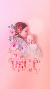 Social Media Dia Das Mães Meu Primeiro Amor PSD Editável