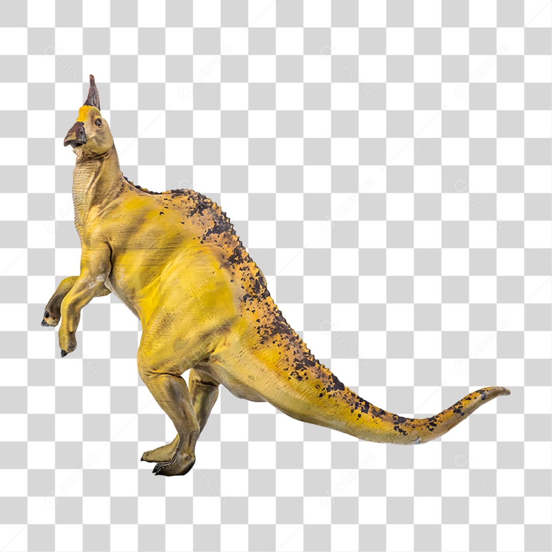 Objeto 3D Dinossauro Pré-histórico Para Composição PNG Transparente