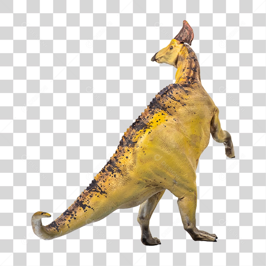 Objeto 3D Dinossauro Pré-histórico Para Composição PNG Transparente