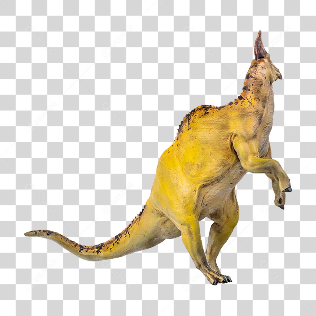 Objeto 3D Dinossauro Pré-histórico Para Composição PNG Transparente