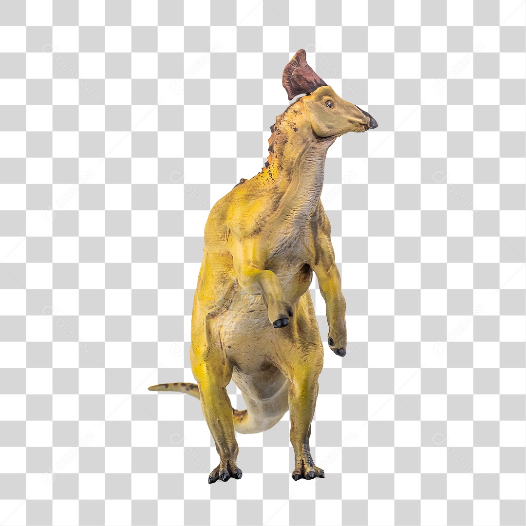 Objeto 3D Dinossauro Pré-histórico Para Composição PNG Transparente