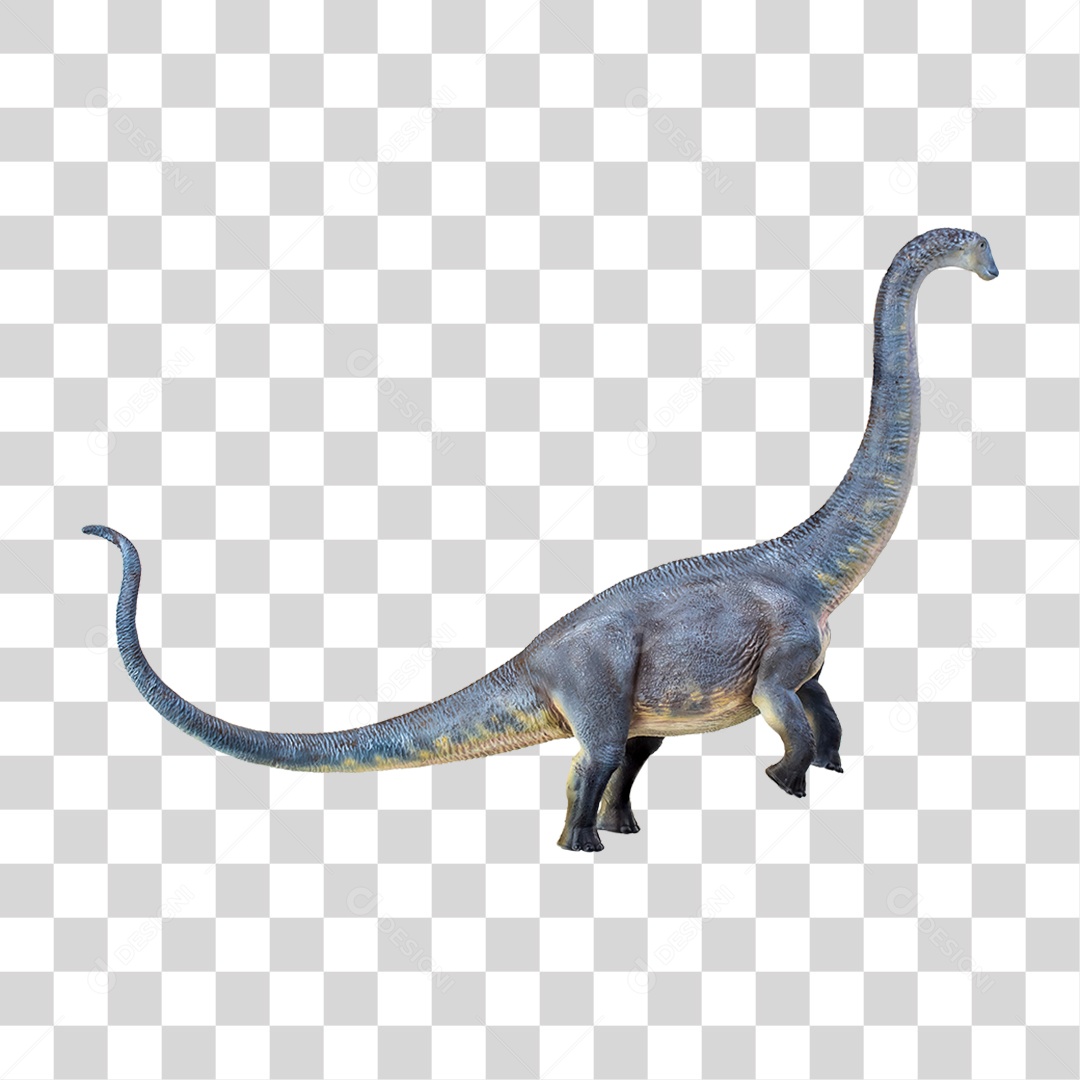 Objeto 3D Dinossauro Pré-histórico Para Composição PNG Transparente