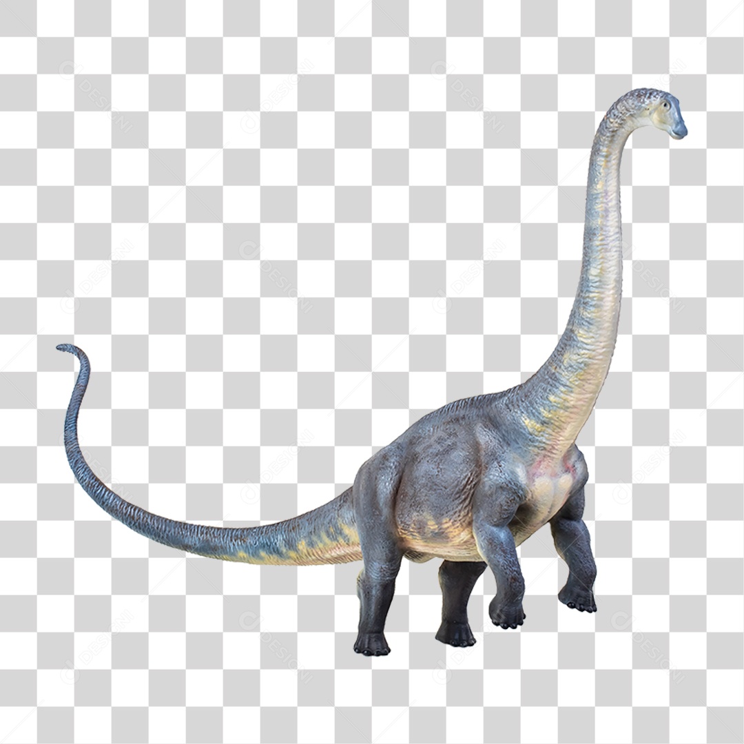 Objeto 3D Dinossauro Pré-histórico Para Composição PNG Transparente