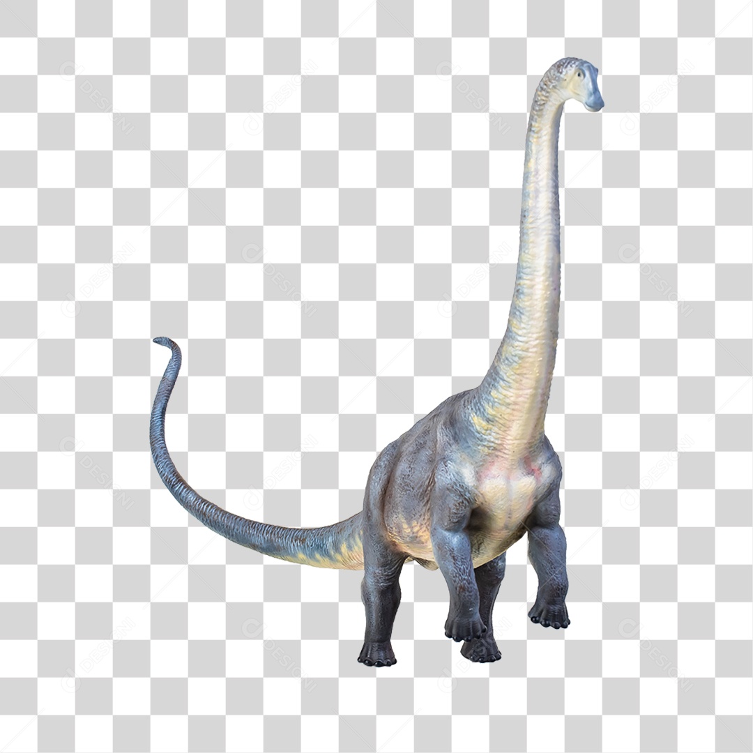 Objeto 3D Dinossauro Pré-histórico Para Composição PNG Transparente