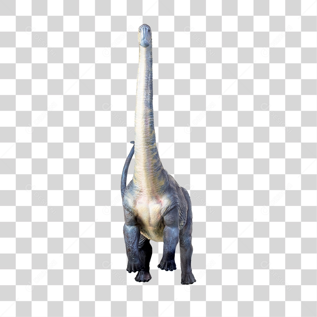 Objeto 3D Dinossauro Pré-histórico Para Composição PNG Transparente