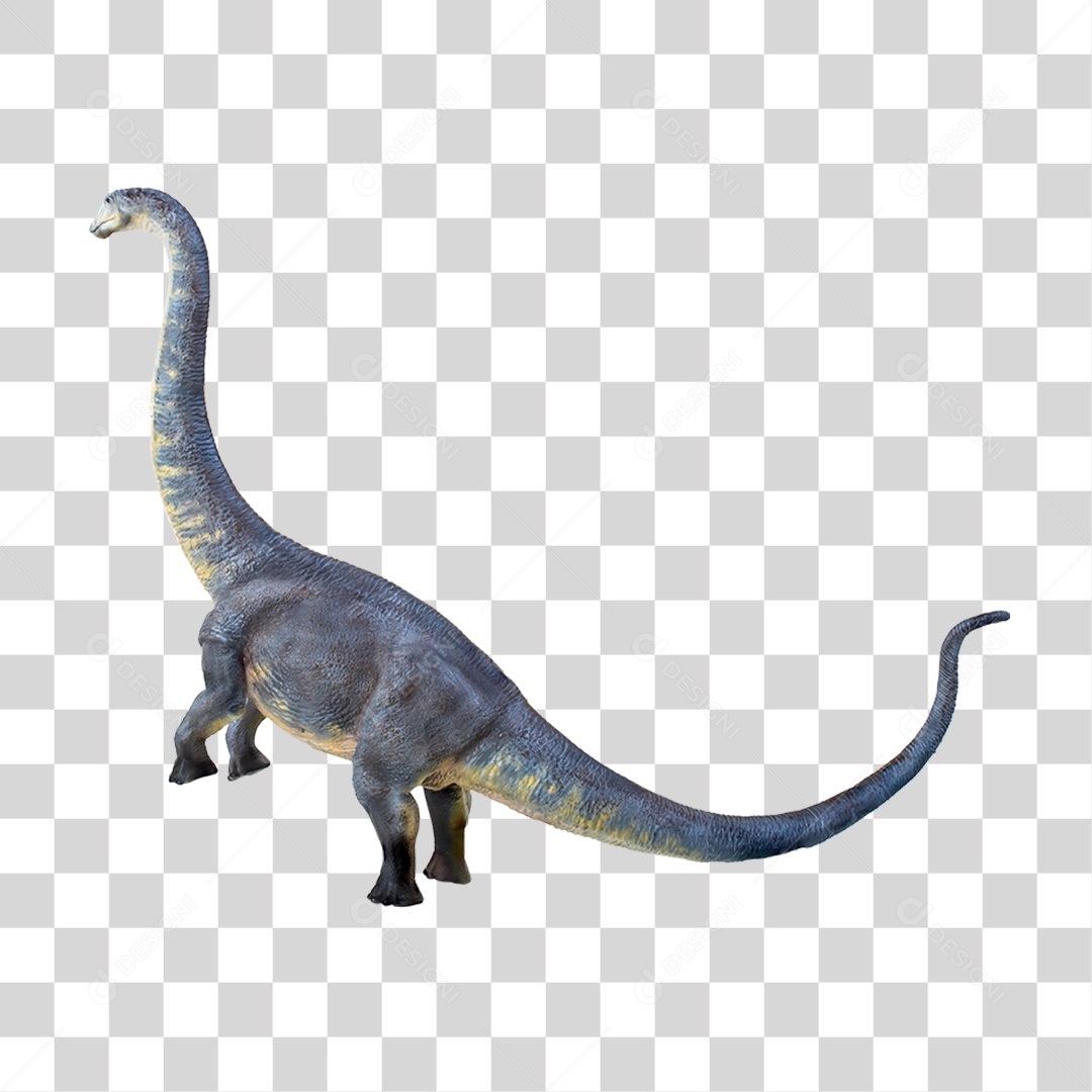 Objeto 3D Dinossauro Pré-histórico Para Composição PNG Transparente