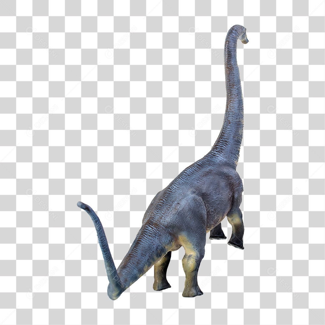 Objeto 3D Dinossauro Pré-histórico Para Composição PNG Transparente