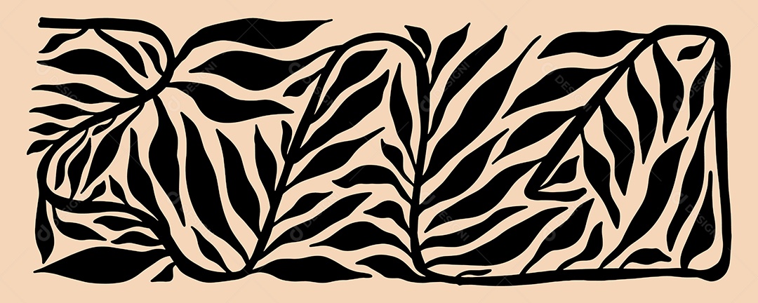 Desenho Abstrato do Fundo do Estilo do Rabisco Vetor EPS