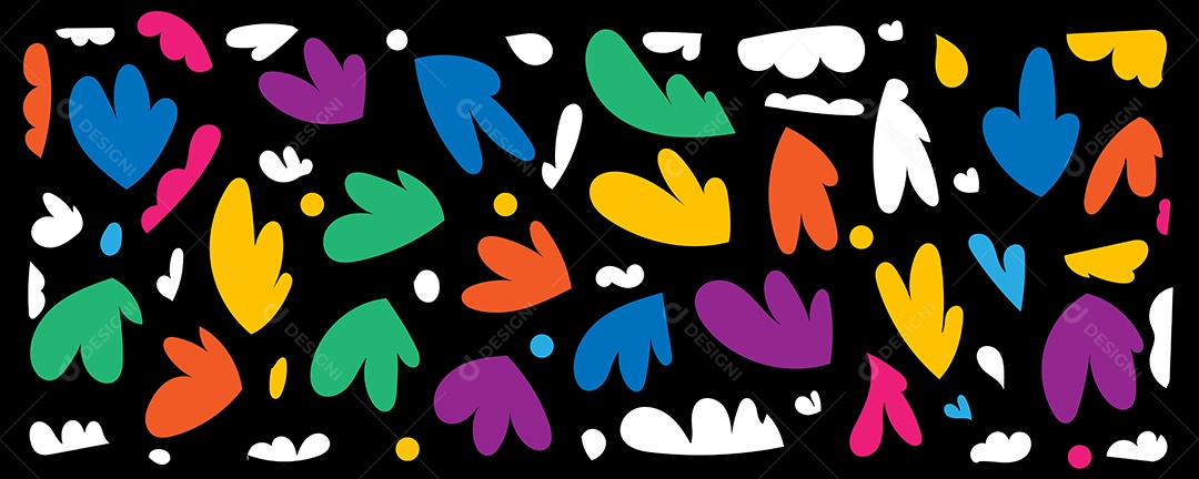 Desenho Abstrato do Fundo do Estilo do Rabisco Vetor EPS