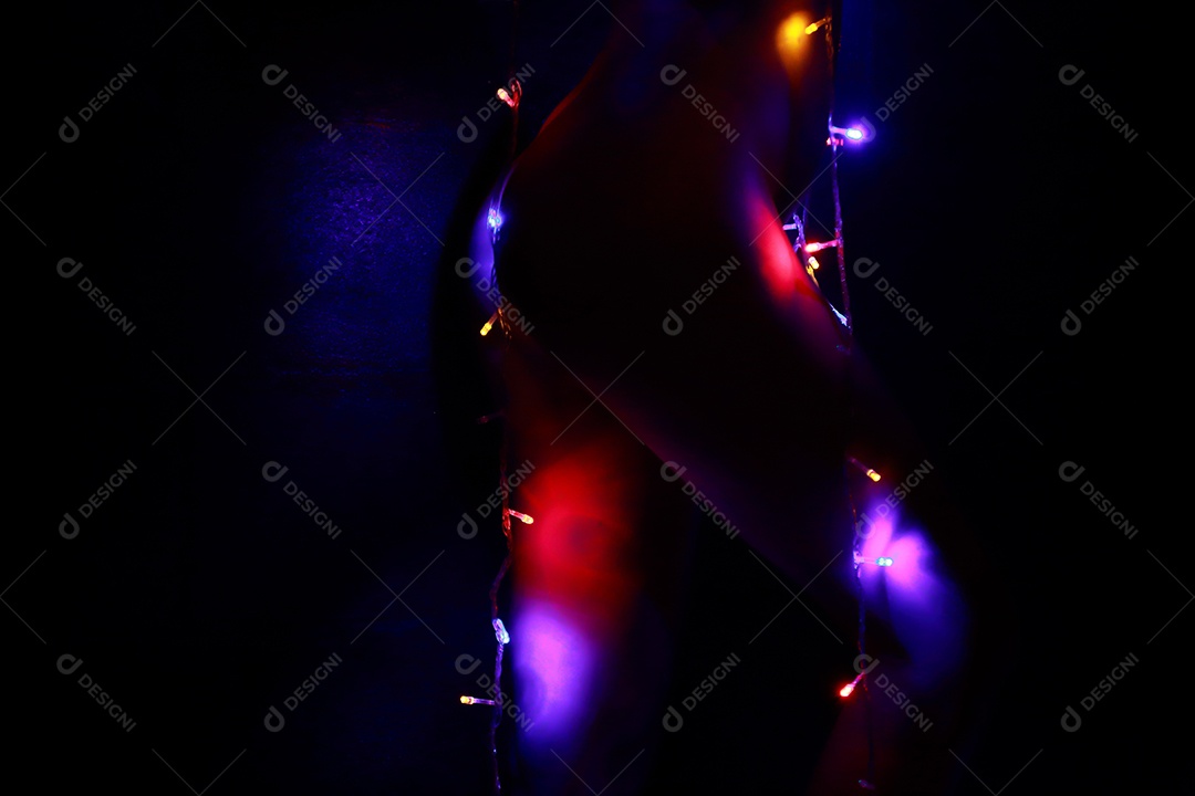 Belas artes eróticas de mulher nua