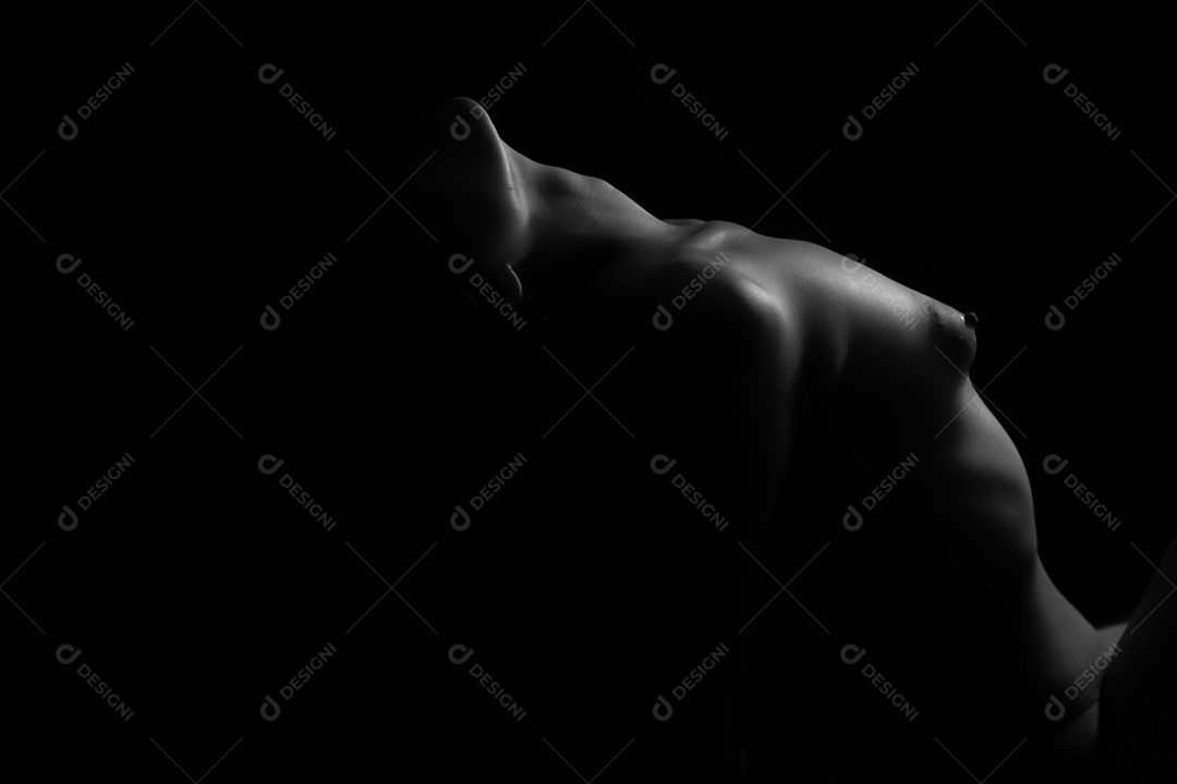 Belas artes eróticas de mulher nua